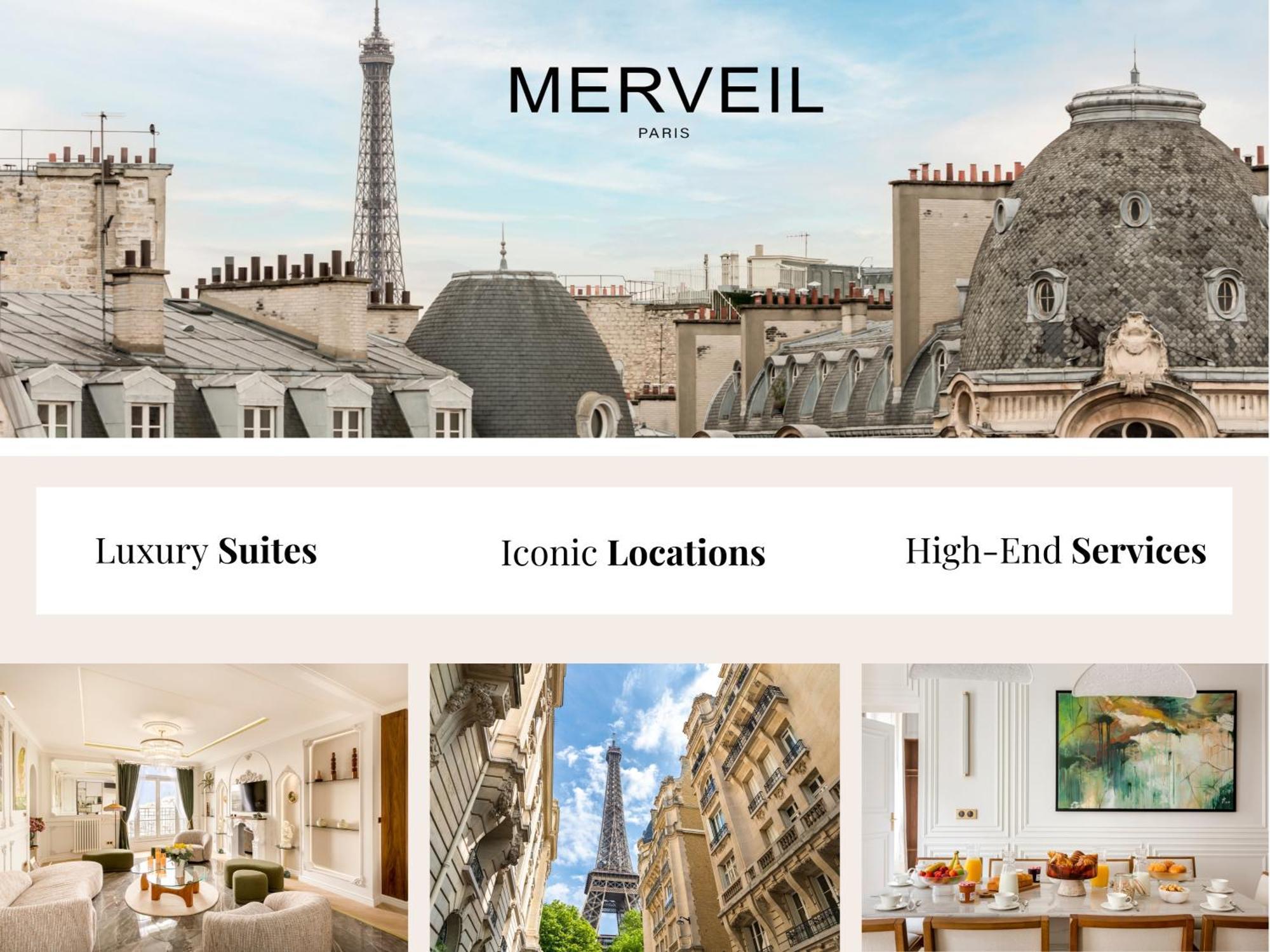 Merveil - Luxury - Louvre - Therese Appartement *